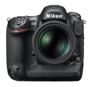 Nikon D4 Body, Front View
