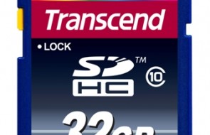 Transcend 32GB SDHC card
