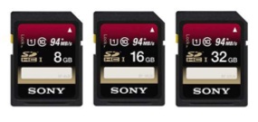 Sony Ultra-High Speed SD Cards